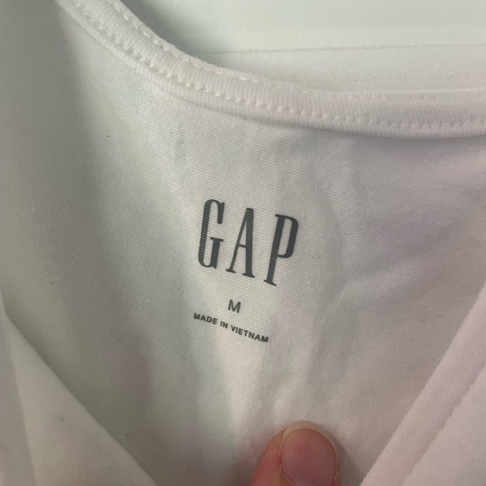 GAP- White Bodysuit- Size Medium - Picture 4 of 4